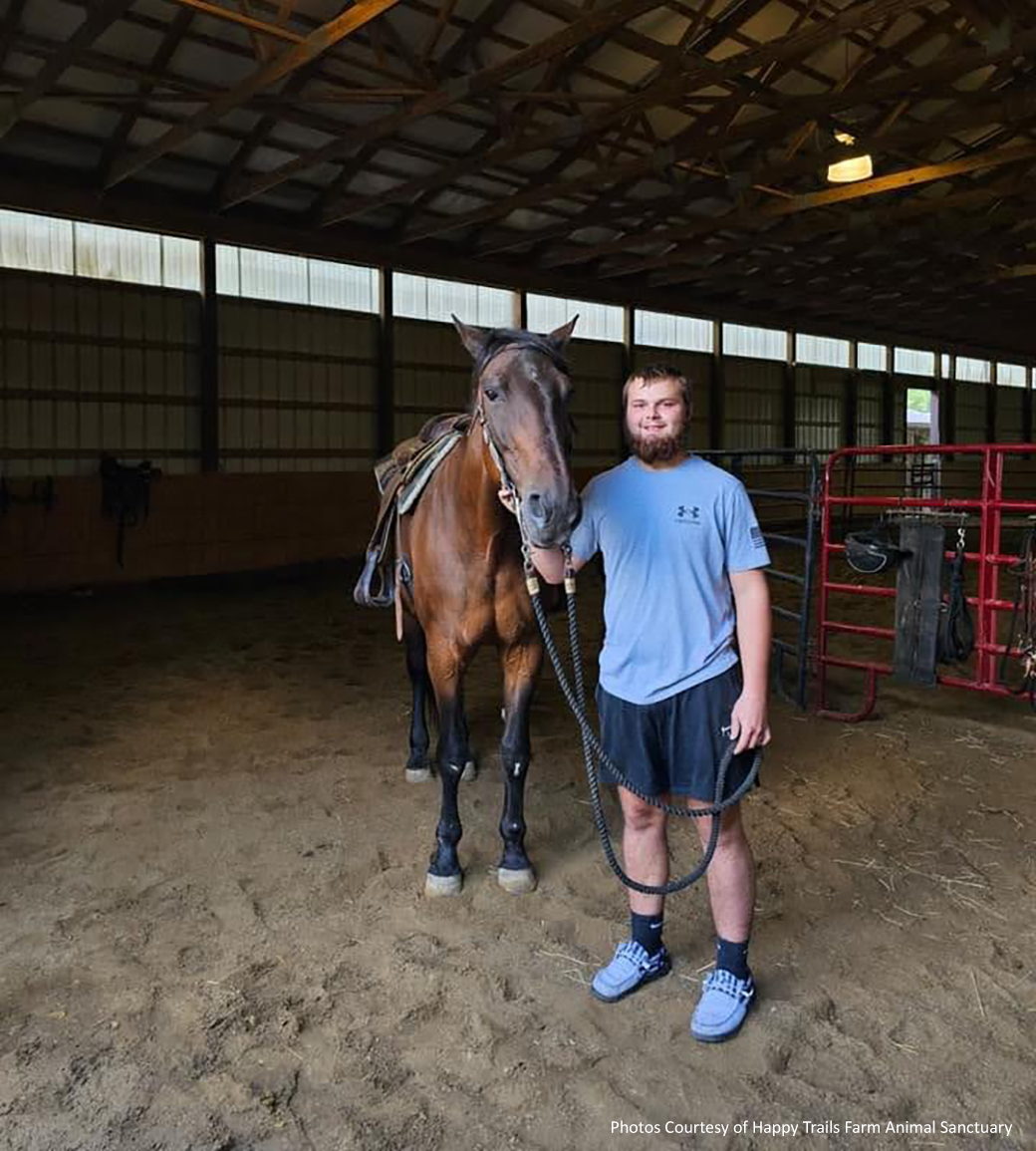 Camille and her adopter